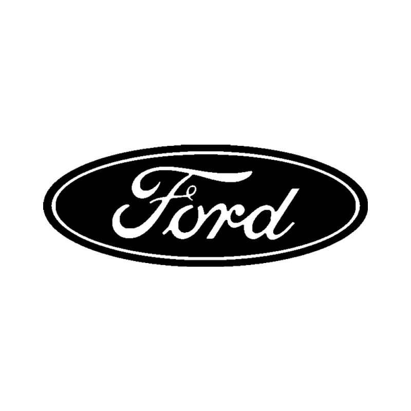 Ford Logo Vinyl Decal - Custom Size