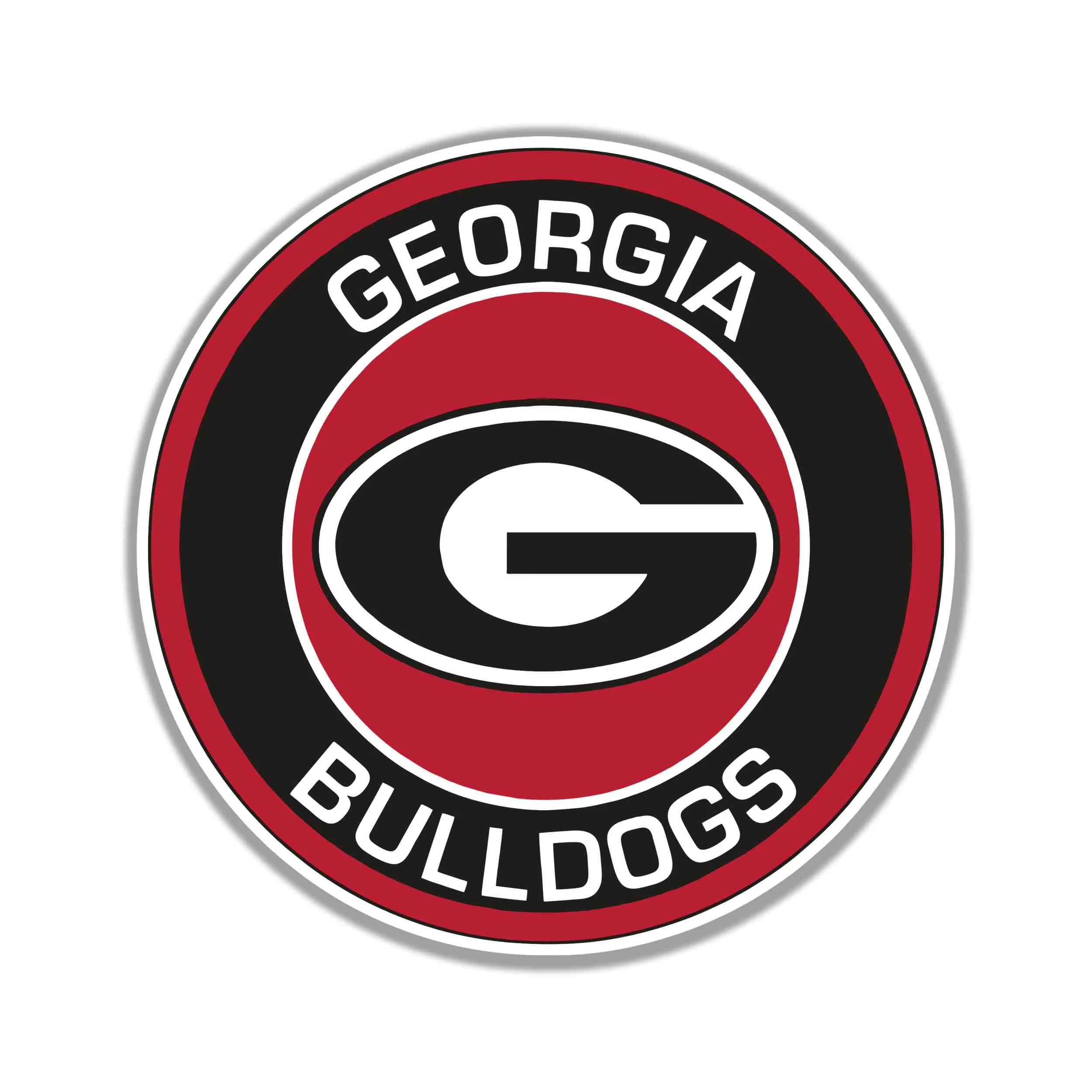 Georgia Bulldogs Full Color Vinyl Decal - Custom Size