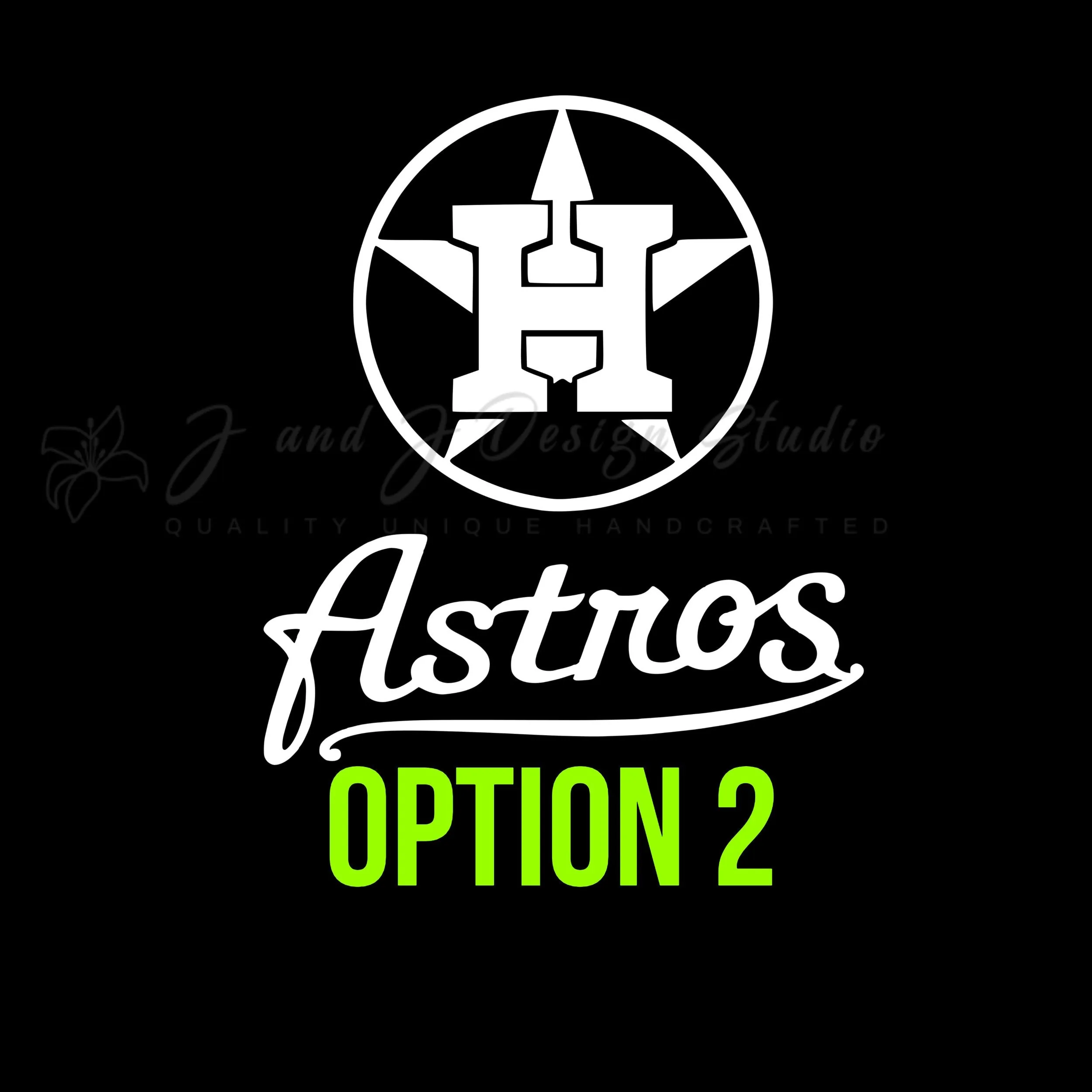 Houston Astros - Image 1 - Vinyl Decal - Custom Size - Image 3