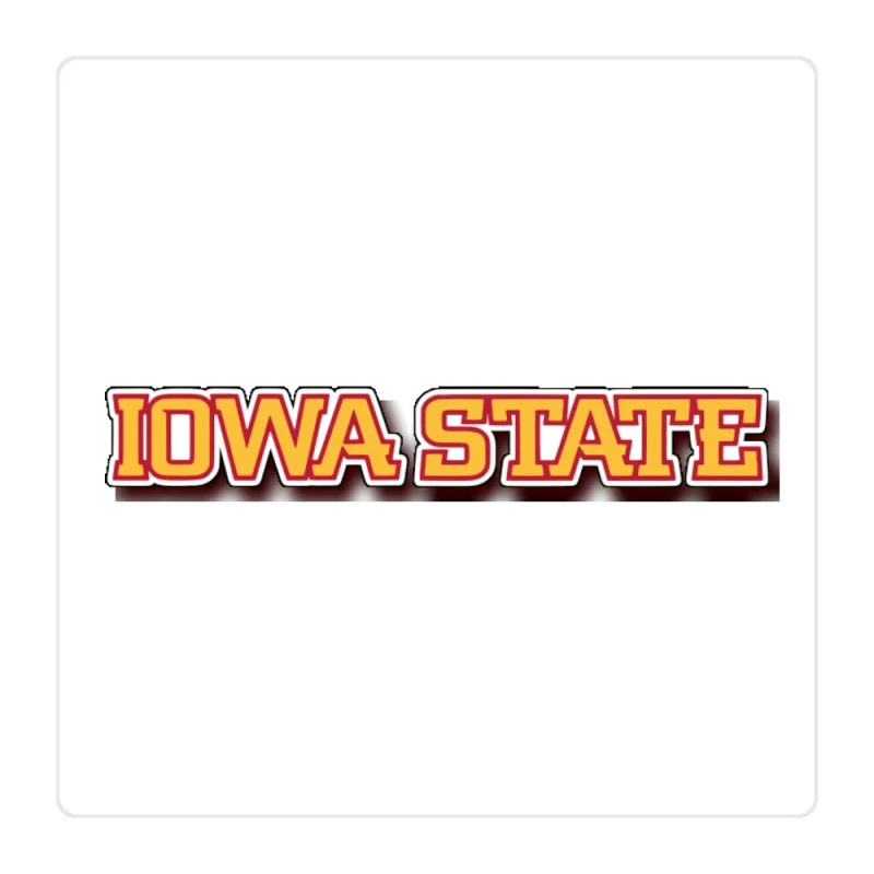 Iowa State Cyclones Full Color Vinyl Decal - Custom Size