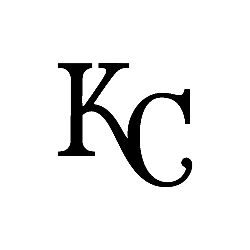 Kansas City Royals - Design 1 - Die Cut Vinyl Decal - Custom Size