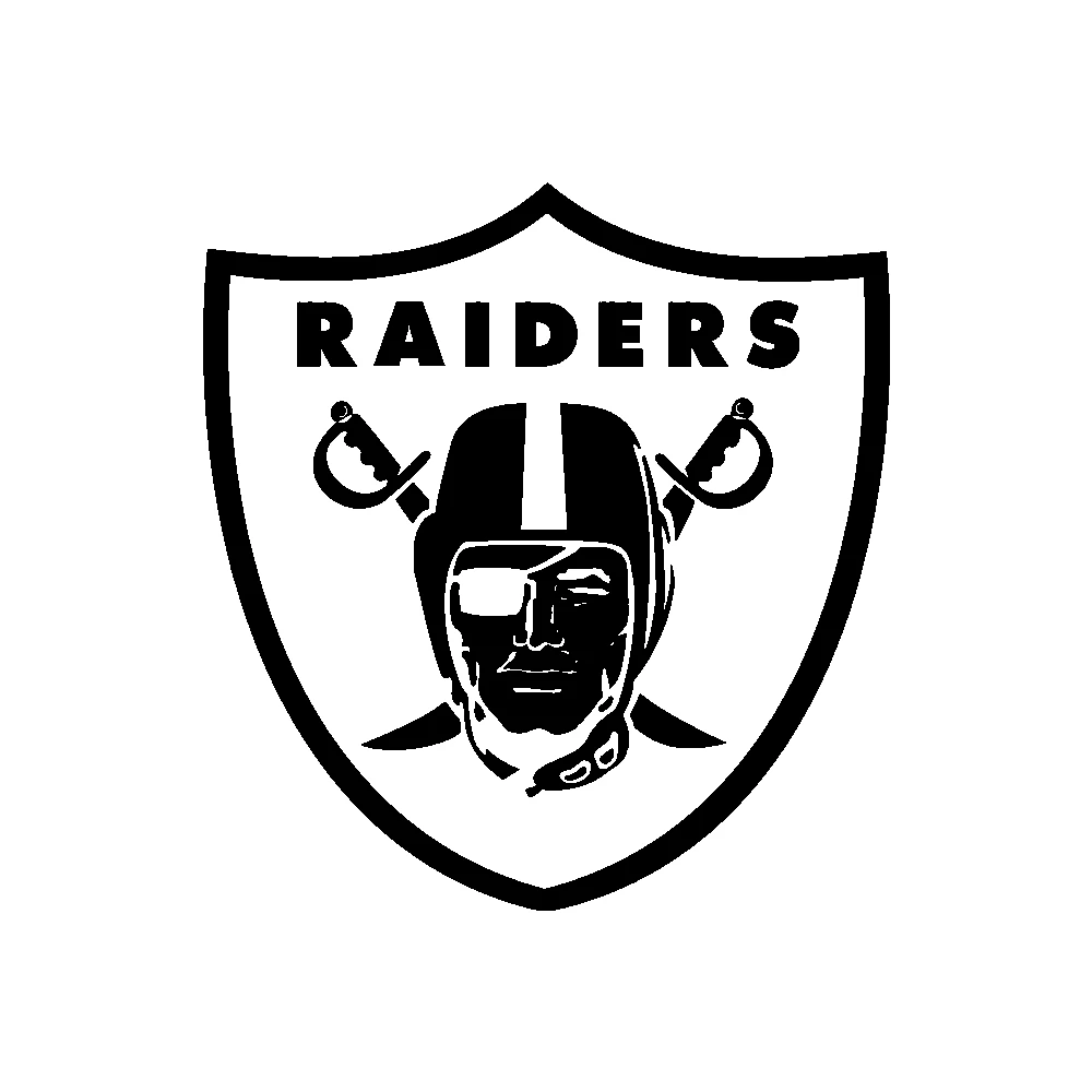 Las Vegas Raiders - Design 2 - Die Cut Vinyl Decal - Custom Size