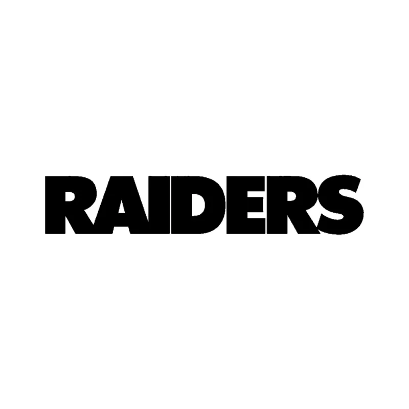 Las Vegas Raiders - Design 3 - Die Cut Vinyl Decal - Custom Size
