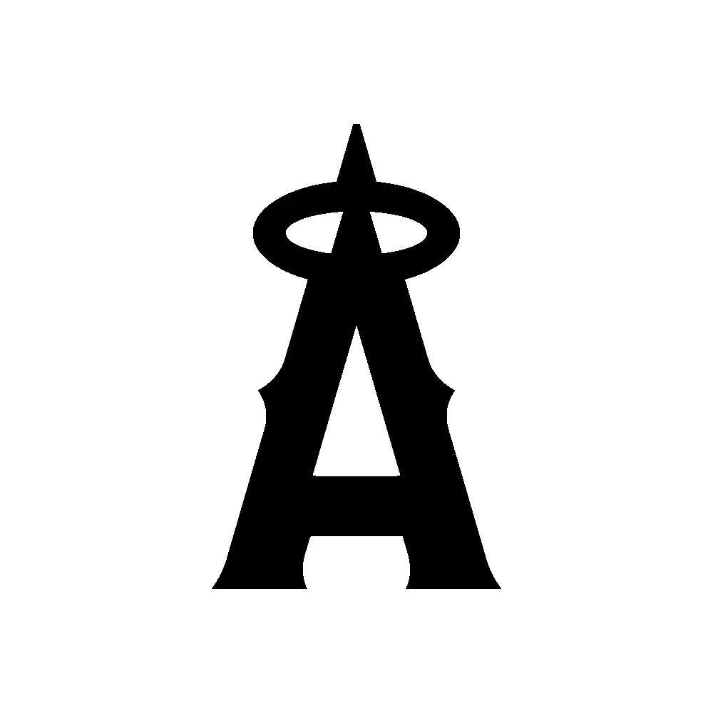 Los Angeles Angels - Design 1 - Die Cut Vinyl Decal - Custom Size