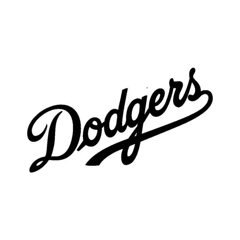 Los Angeles Dodgers - Design 2 - Die Cut Vinyl Decal - Custom Size