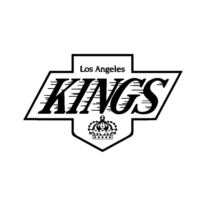Los Angeles Kings - Design 3 - Die Cut Vinyl Decal - Custom Size