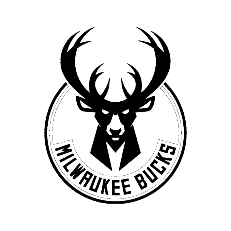 Milwaukee Bucks - Design 1 - Die Cut Vinyl Decal - Custom Size