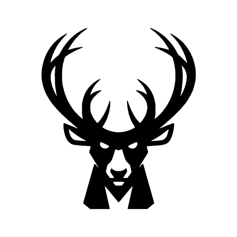 Milwaukee Bucks - Design 2 - Die Cut Vinyl Decal - Custom Size