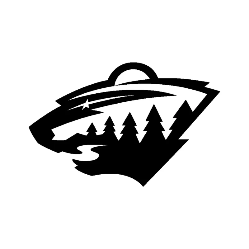 Minnesota Wild - Design 1 - Die Cut Vinyl Decal - Custom Size