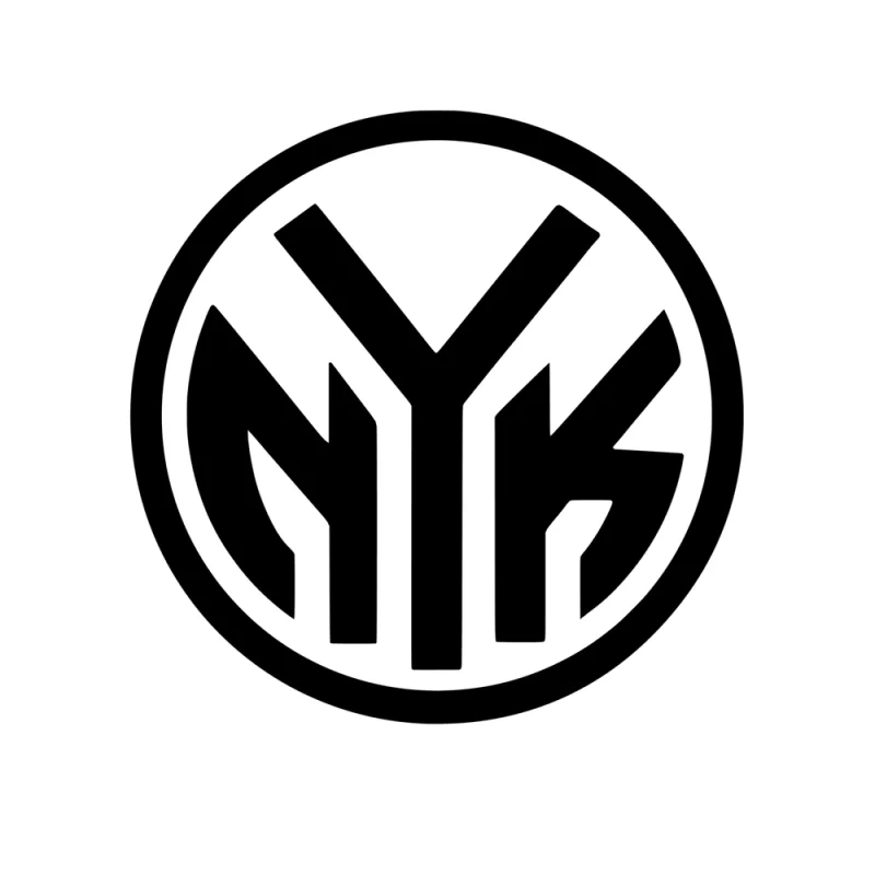 New York Knicks 2 - Die Cut Vinyl Decal - Custom Size