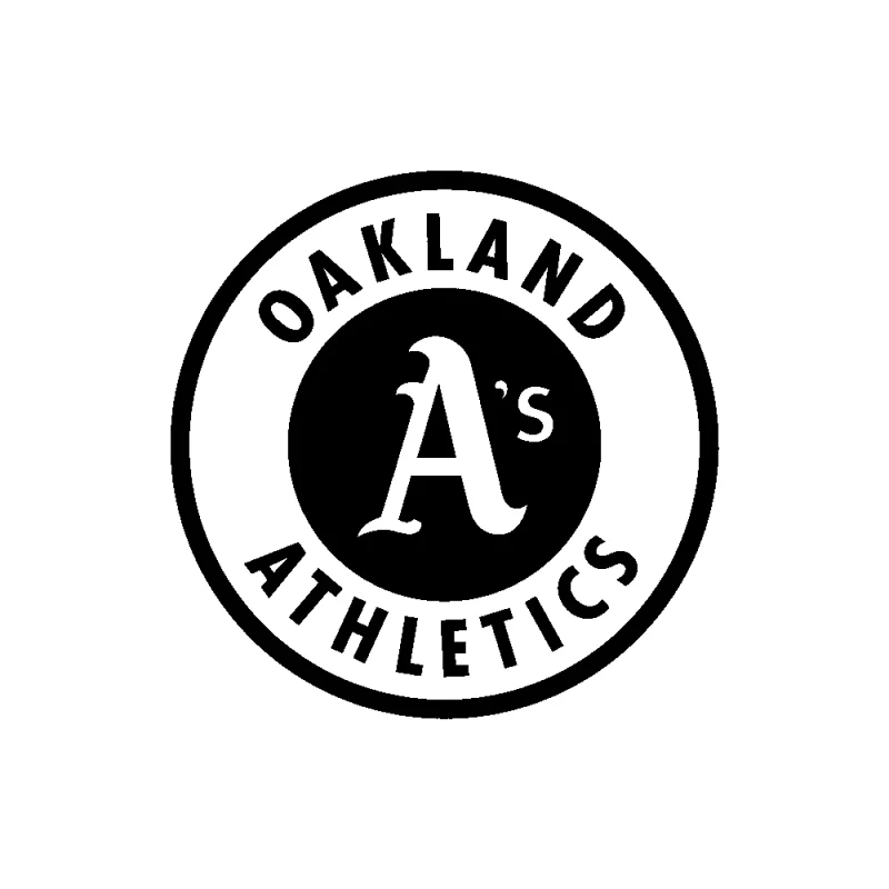 Oakland Athletics - Design 3 - Die Cut Vinyl Decal - Custom Size