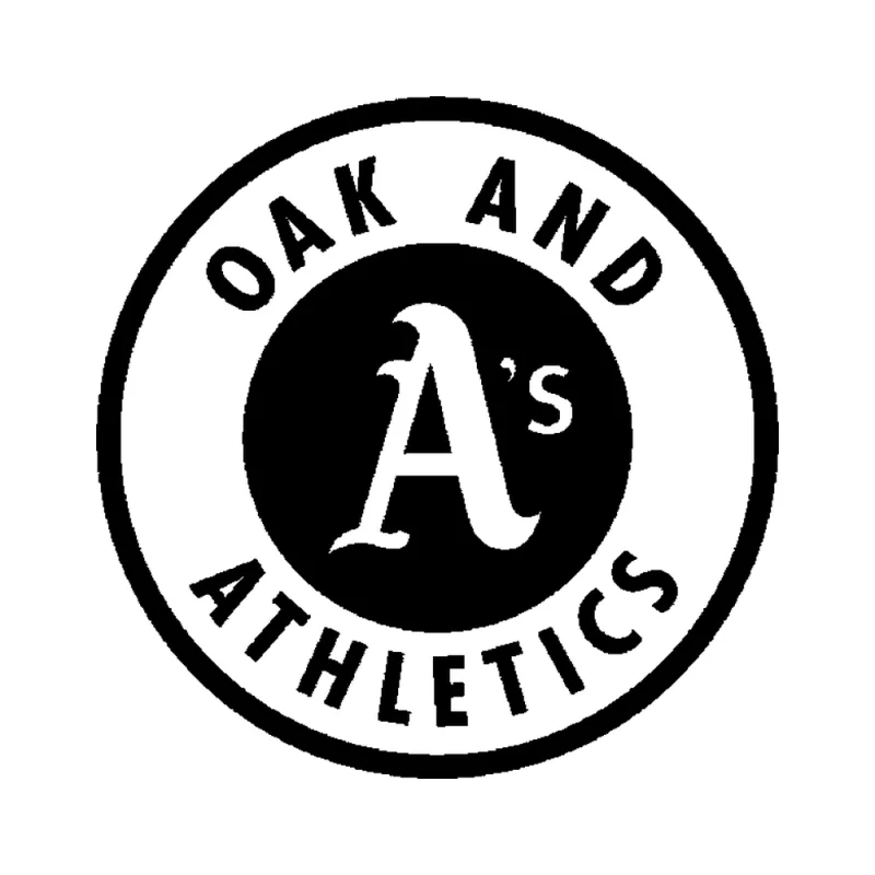 Oakland Athletics - Design 5 - Die Cut Vinyl Decal - Custom Size