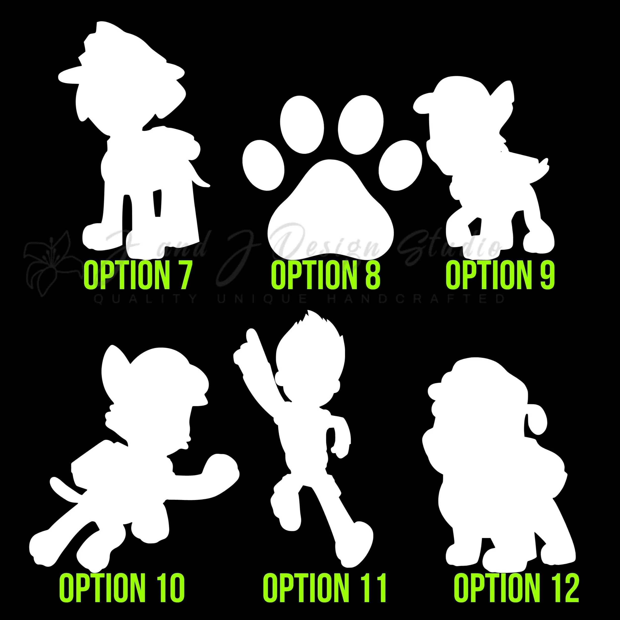 Paw Patrol Vinyl Decal - Custom Size - Image 2