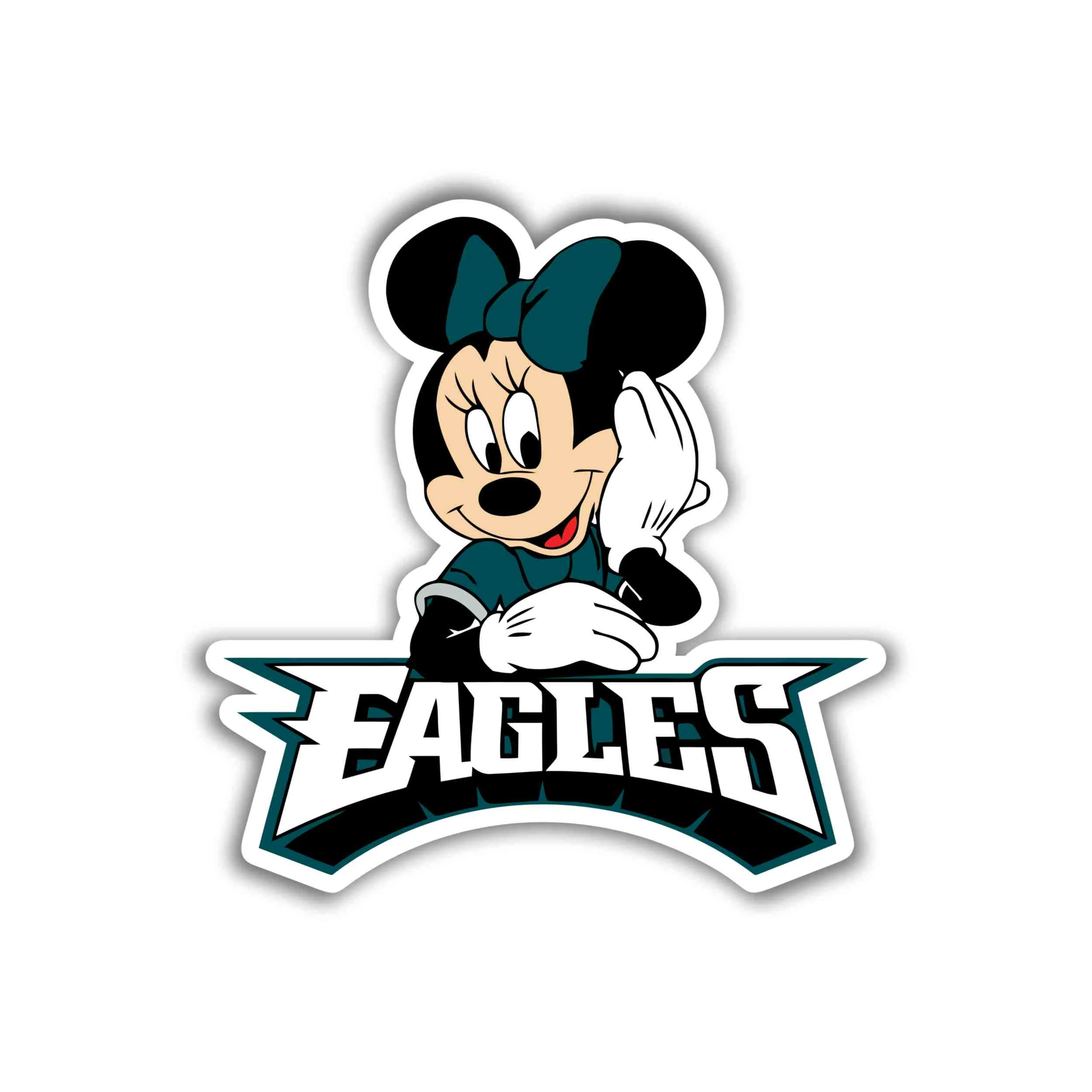 Philadelphia Eagles- Full Color Vinyl Sticker - Custom Size