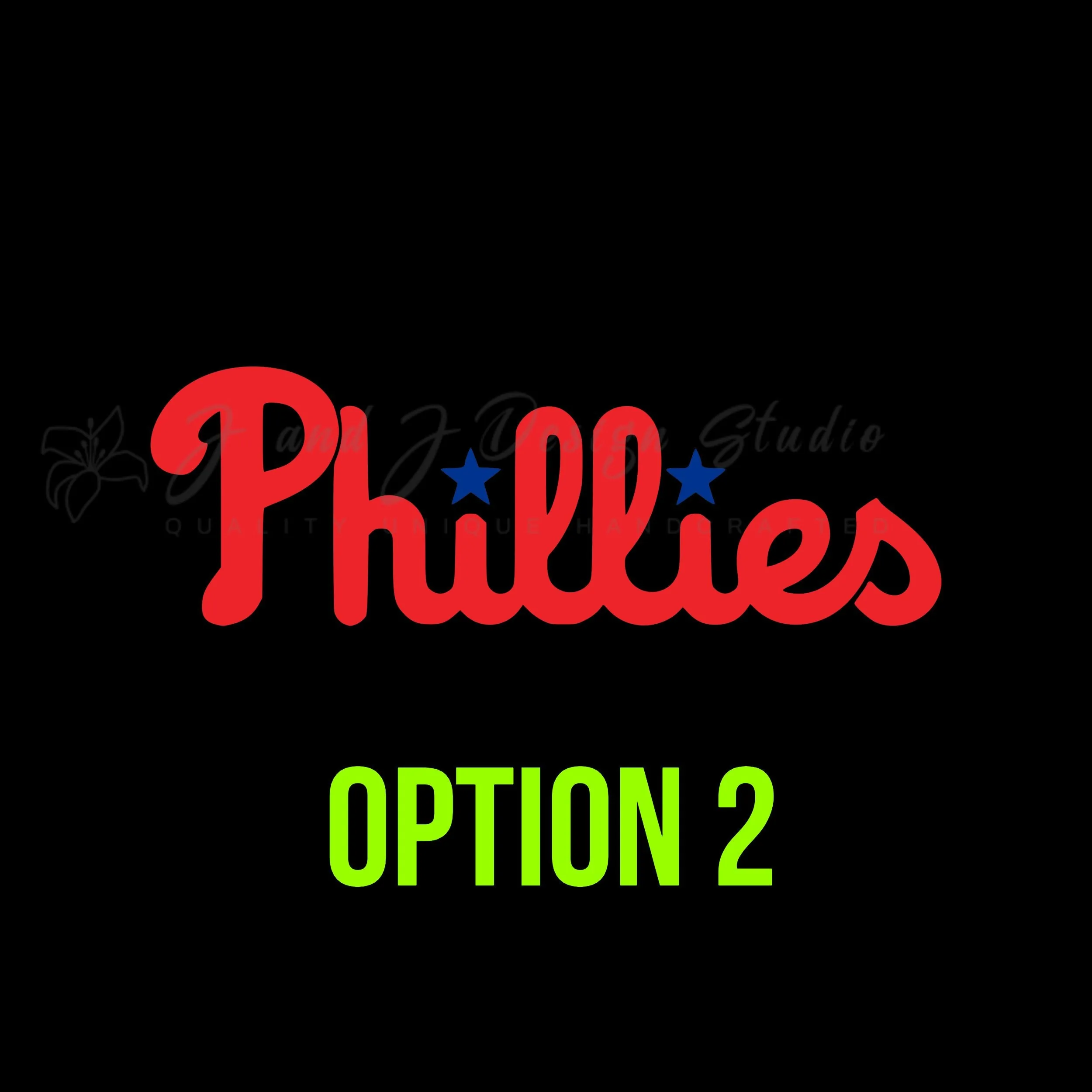 Philadelphia Phillies Vinyl Decal - Custom Size - Image 3
