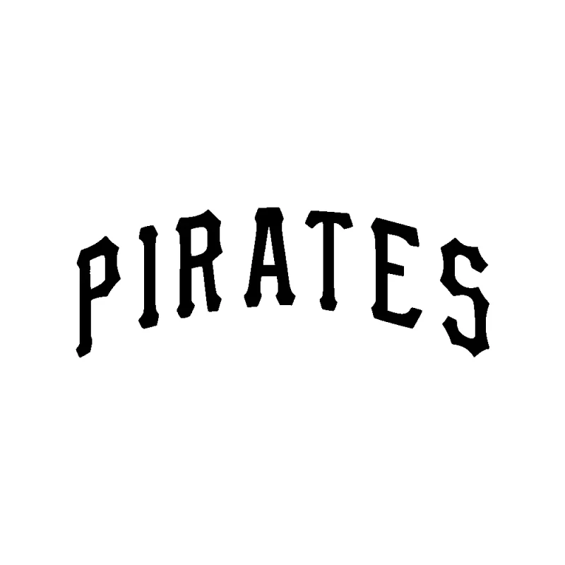 Pittsburgh Pirates - Design 3 - Die Cut Vinyl Decal - Custom Size