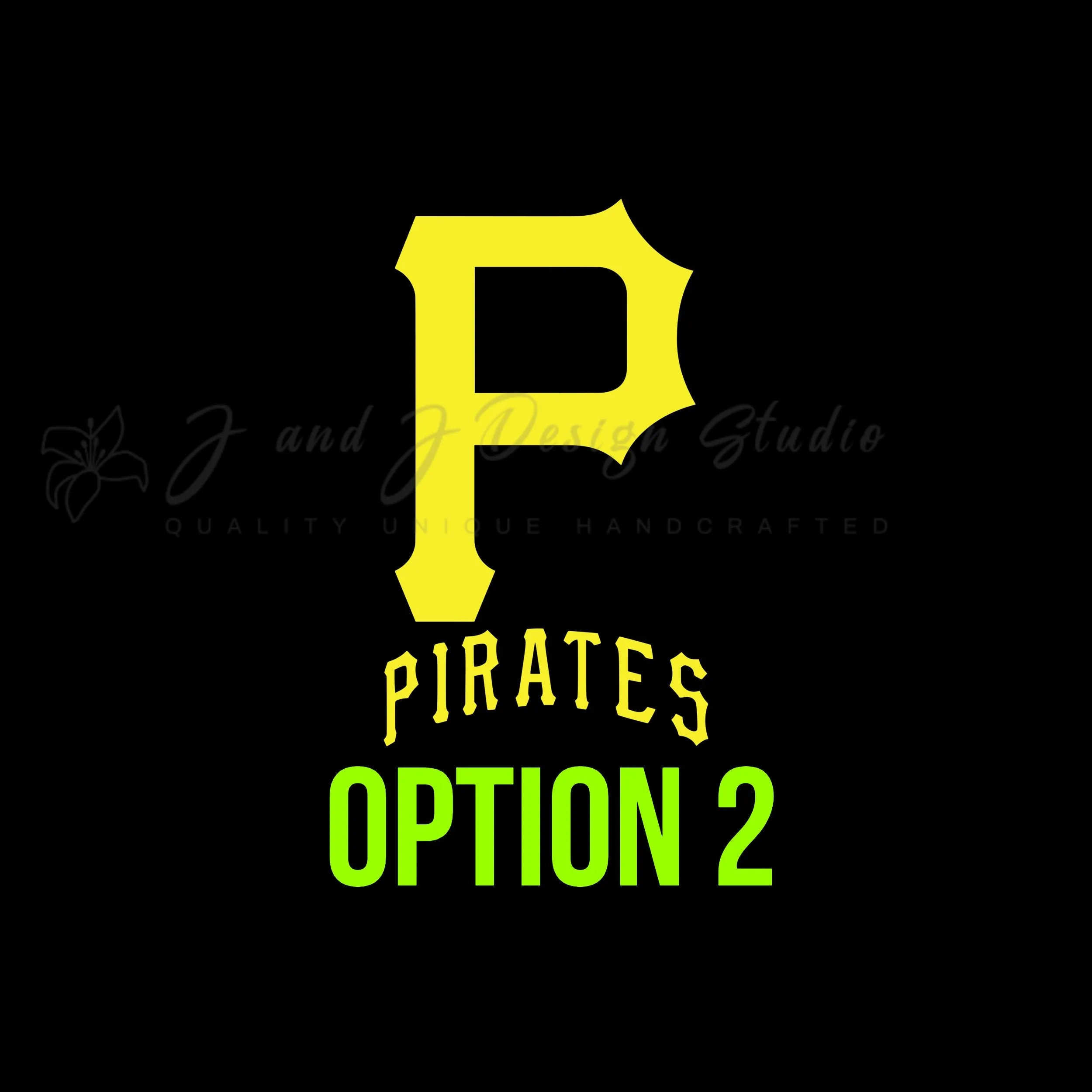 Pittsburgh Pirates Vinyl Decal - Custom Size - Image 3
