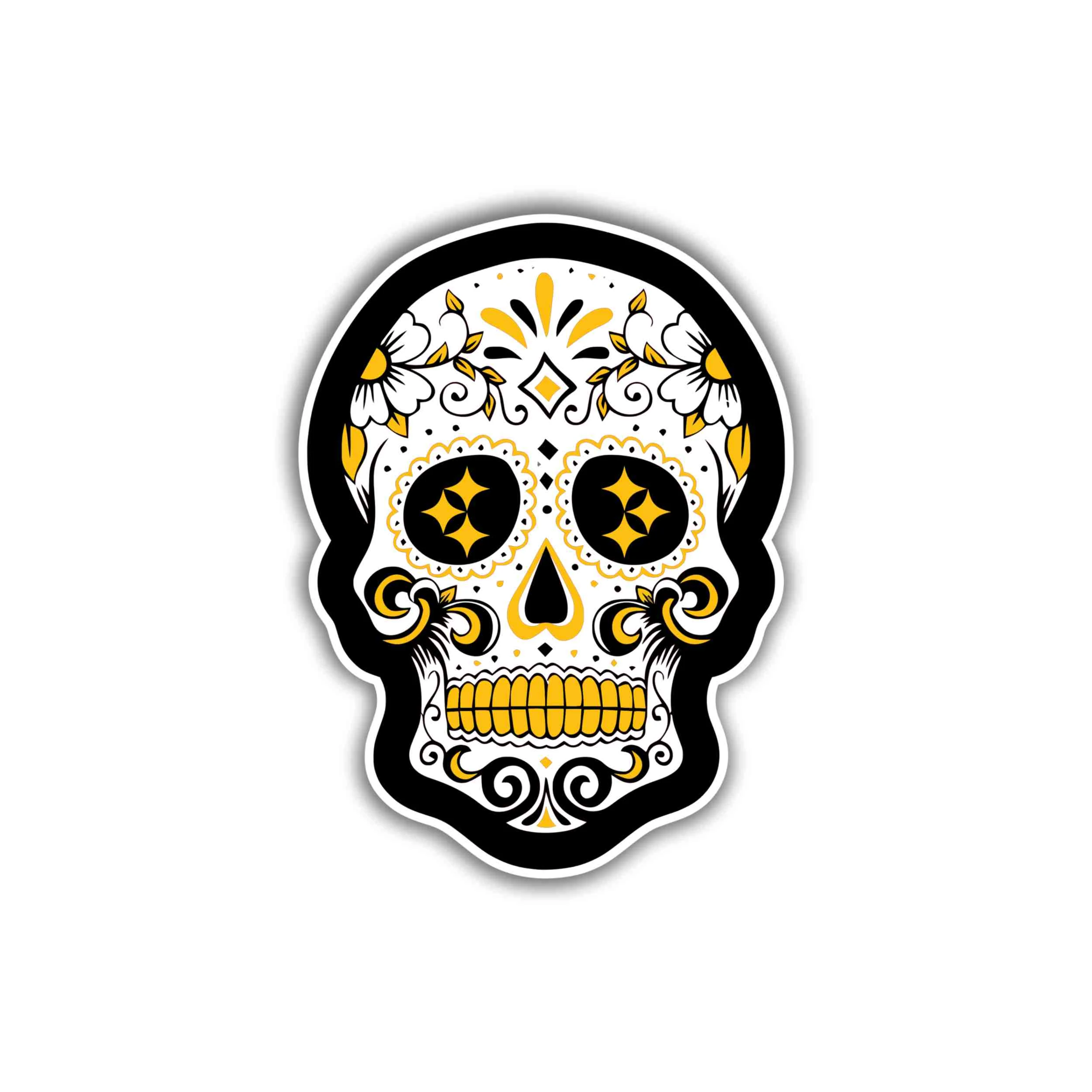 Pittsburgh Steelers Full Color Vinyl Sticker - Custom Size