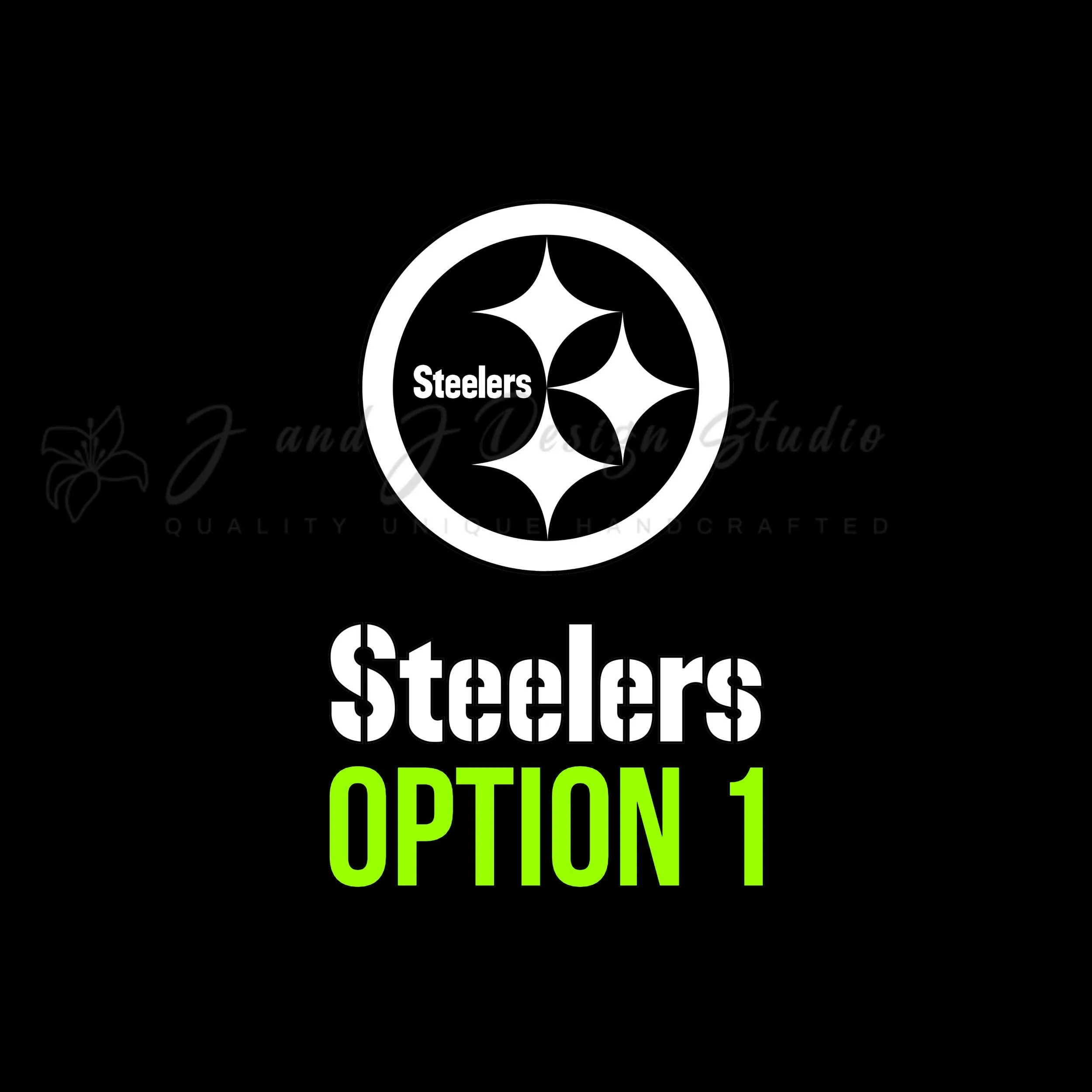 Pittsburgh Steelers Vinyl Decal - Custom Size - Image 2