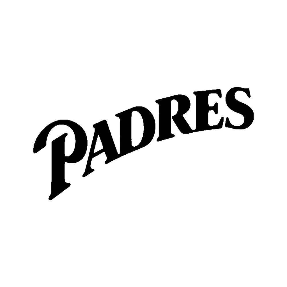 San Diego Padres - Design 2 - Die Cut Vinyl Decal - Custom Size