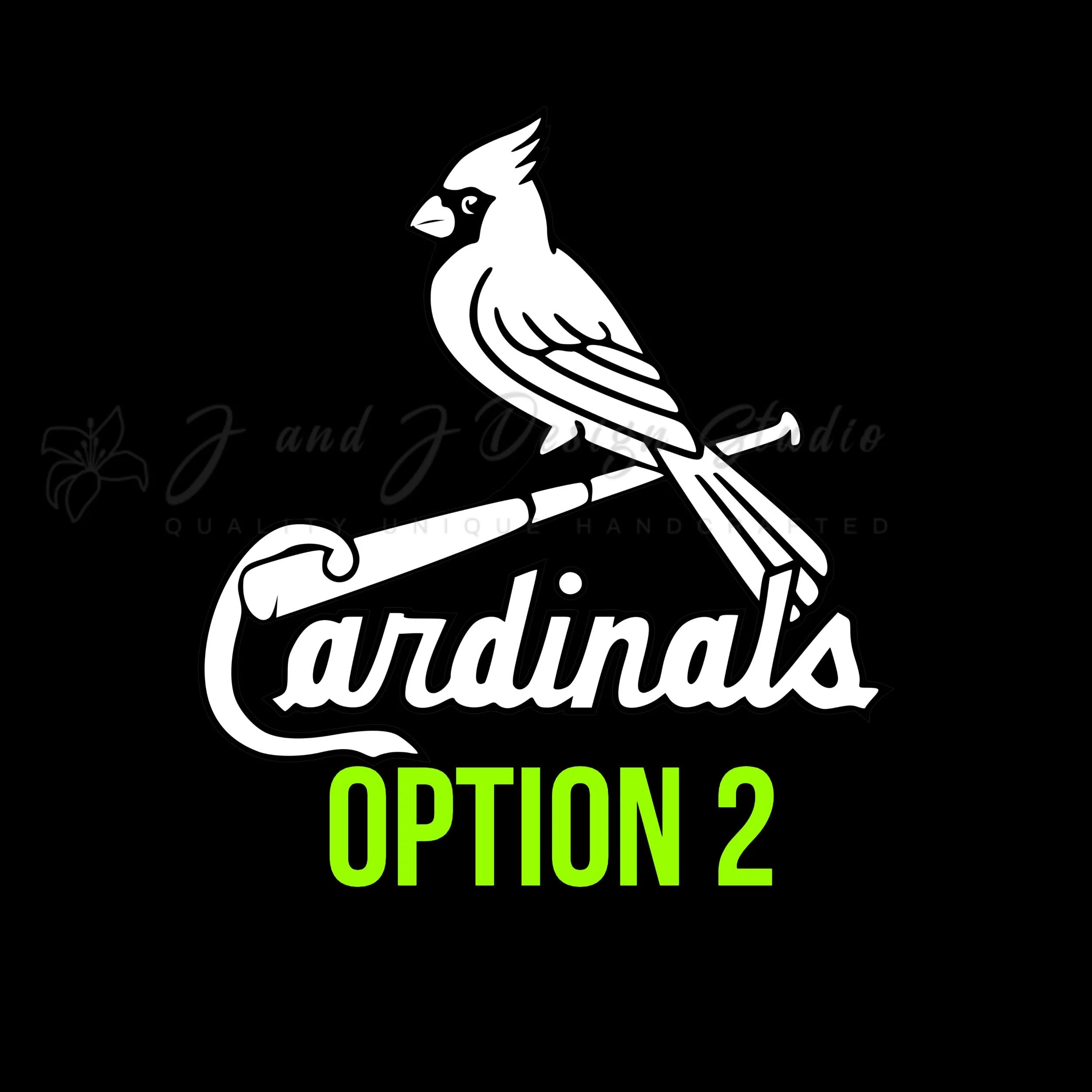 St Louis Cardinals Vinyl Decal - Custom Size - Image 3