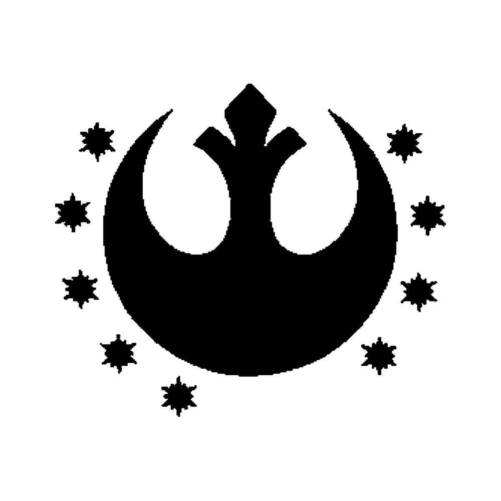 Star Wars Sigils - Design 5 - Die Cut Vinyl Decal - Custom Size