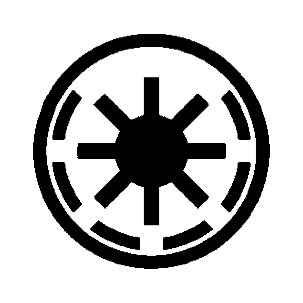 Star Wars Sigils - Design 6 - Die Cut Vinyl Decal - Custom Size