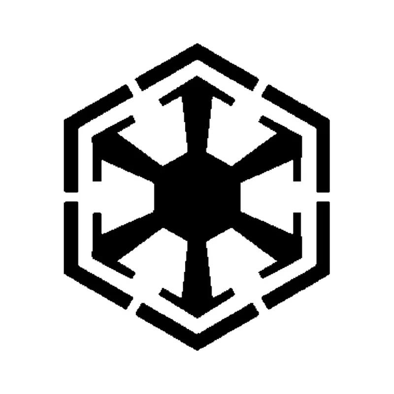 Star Wars Sigils - Design 7 - Die Cut Vinyl Decal - Custom Size
