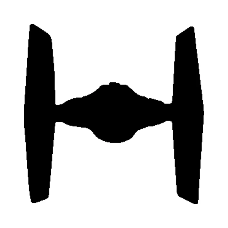Star Wars TIE Fighter Vinyl Decal - Custom Size