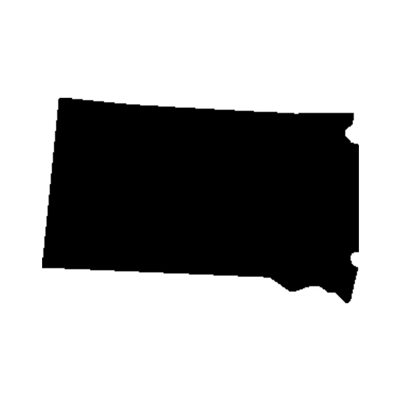 State of South Dakota - Custom Size