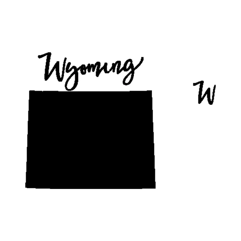 State of Wyoming - Custom Size