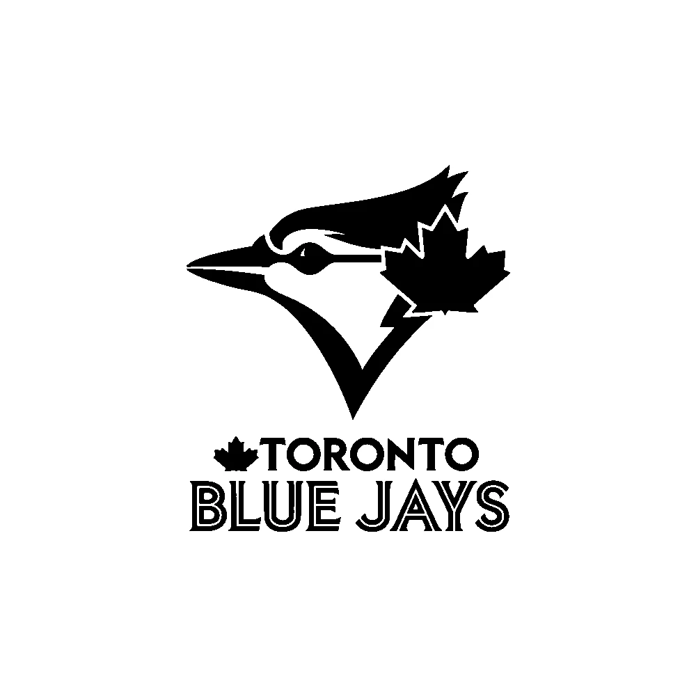 Toronto Blue Jays - Design 1 - Die Cut Vinyl Decal - Custom Size