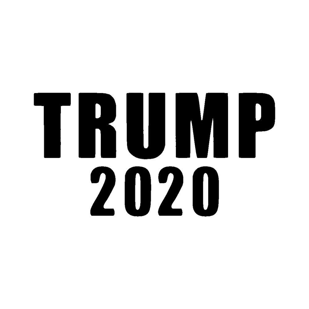 Trump 20 infinity - Design 2 - Die Cut Vinyl Decal - Custom Size