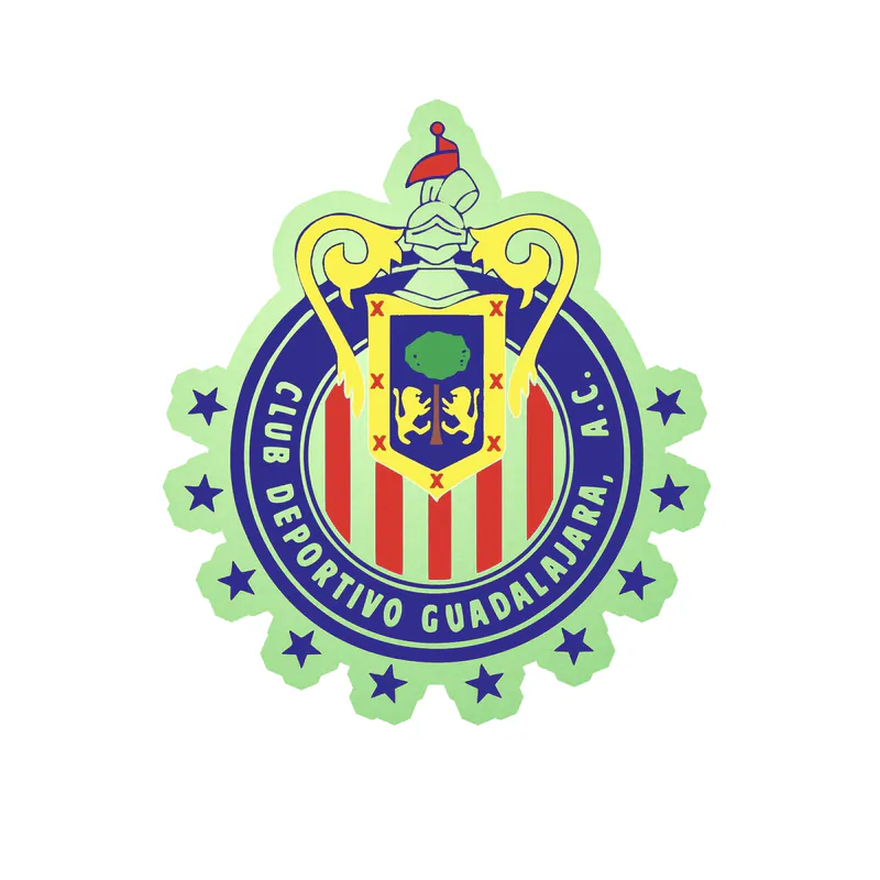 Chivas de Guadalajara Glow in the Dark Vinyl sticker - Custom Size