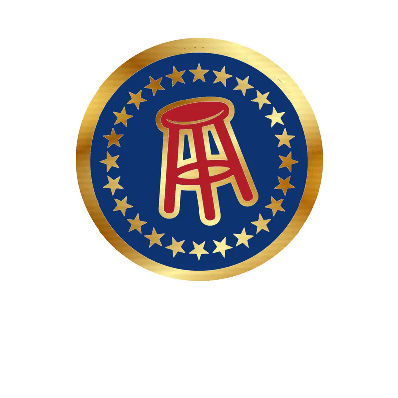 Barstool Sports Gold Chrome Vinyl Decal - Custom Size