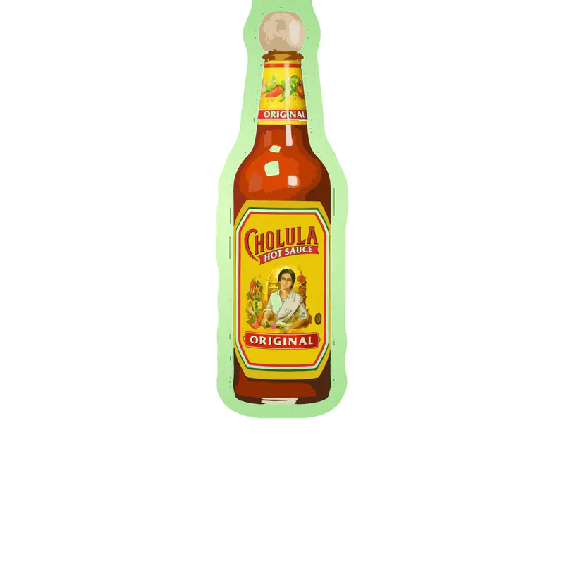Cholula Glow in the Dark Vinyl Decal - Custom Size