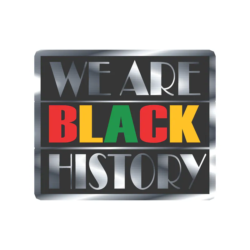 Juneteenth Silver Chrome Vinyl Decals - Custom Size