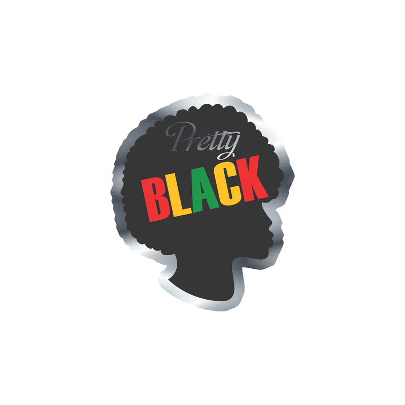 Juneteenth Silver Chrome Vinyl Decals - Custom Size