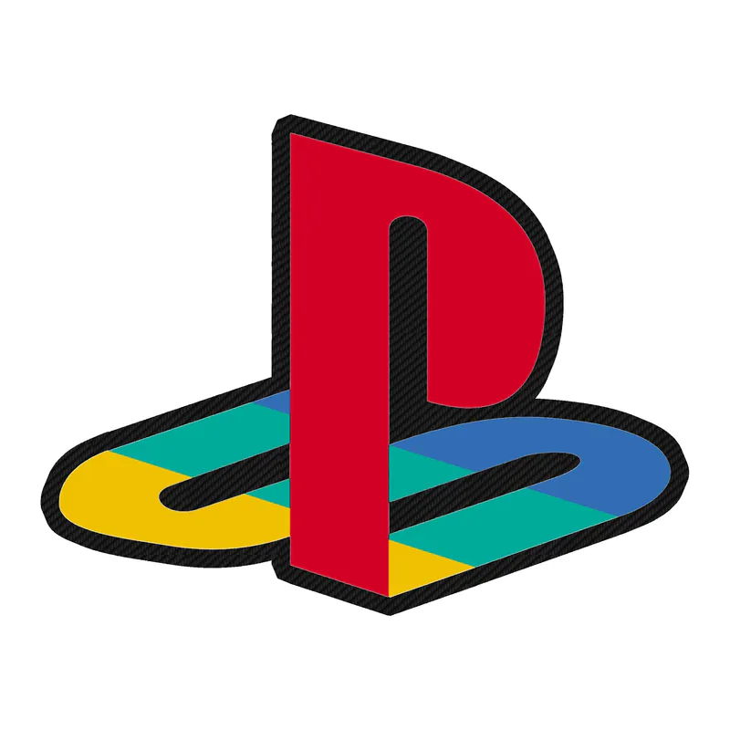 Playstation - Carbon Fiber Vinyl Decal