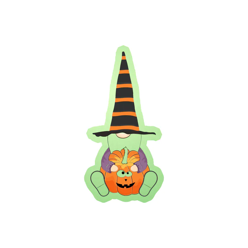 Gnomes Glow in the Dark Vinyl Decal - Custom Size