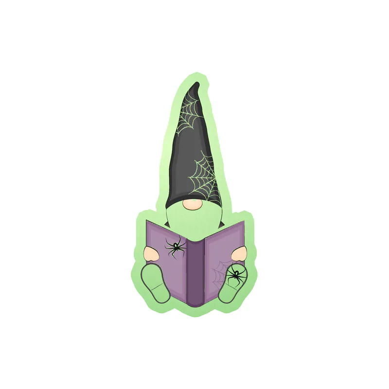 Gnomes Glow in the Dark Vinyl Decal - Custom Size