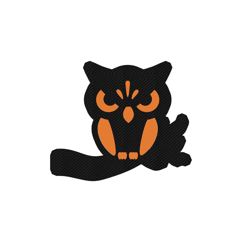 Halloween Carbon Fiber Vinyl Decal - Custom Size