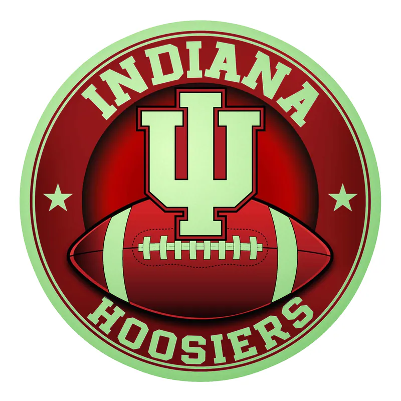 Indiana Hoosiers - Image 4 - Glow in the Dark Vinyl Decal - Custom Size