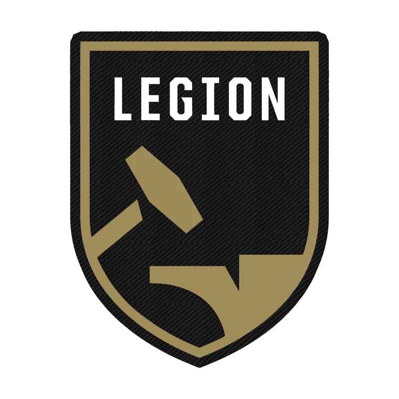 Birmingham Legion FC - Logo - Carbon Fiber Vinyl Sticker - Custom Size