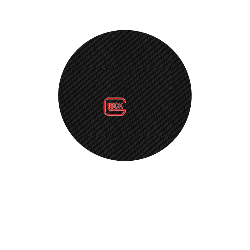 Glock Carbon Fiber Vinyl Sticker - Custom Size