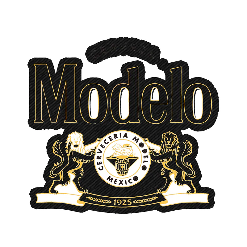 Modelo - Carbon Fiber Vinyl Decal - Custom Size