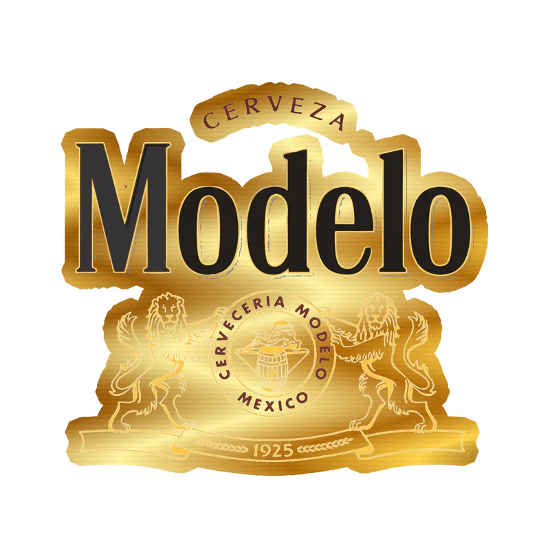 Modelo - Gold Chrome Vinyl Decal - Custom Size