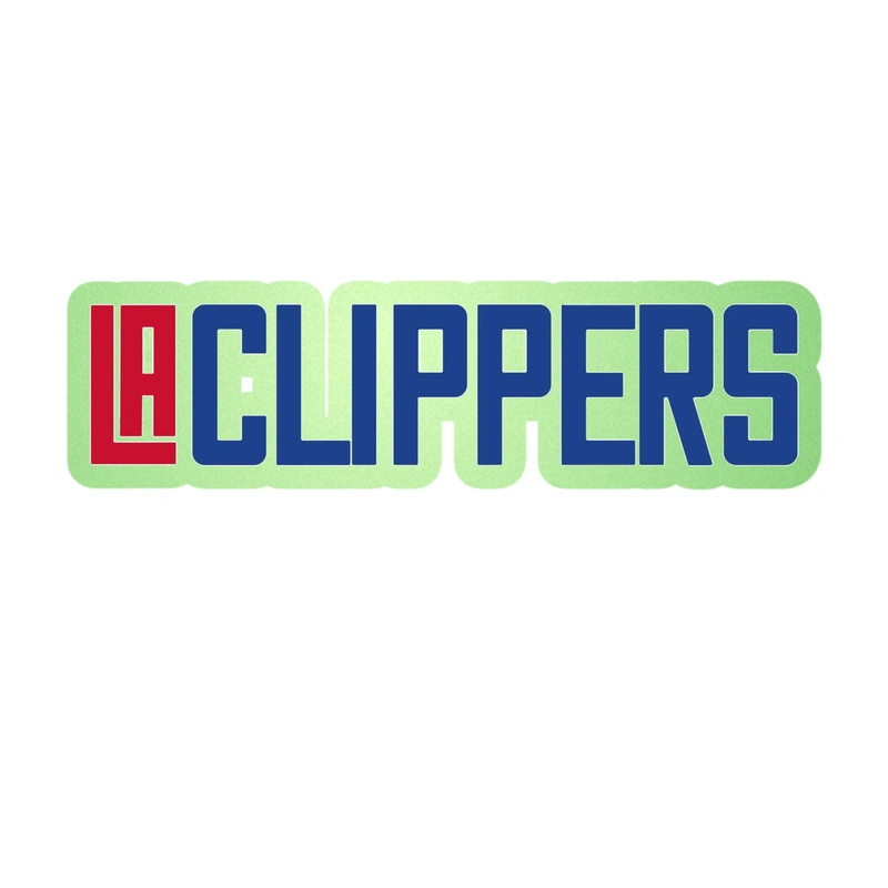 Los Angeles Clippers - Image 10 - Glow in the Dark Vinyl Sticker - Custom Size