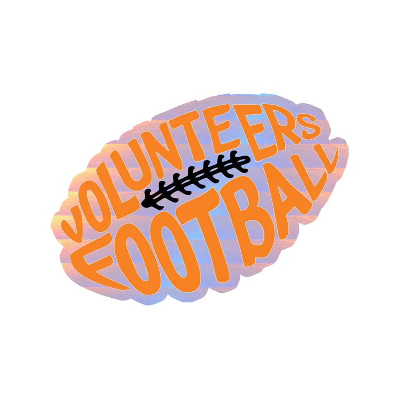 Tennessee Volunteers - Image 10 - Holographic Vinyl Decal - Custom Size