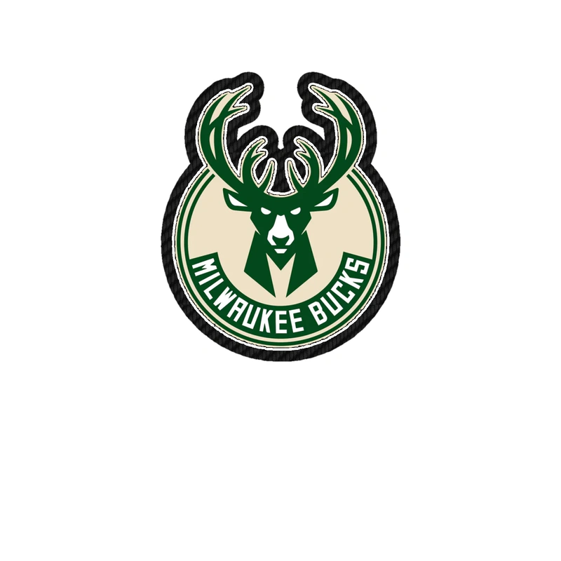 Milwaukee Bucks - Image 6 - Carbon Fiber Vinyl Sticker - Custom Size